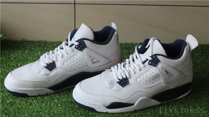 Authentic Air Jordan 4 Retro Columbia